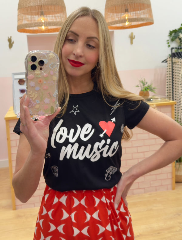 Camiseta love music